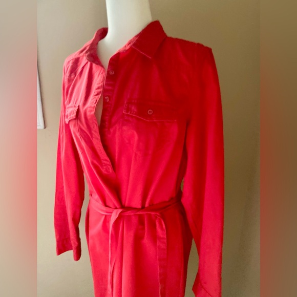 Red Cotton Dress-New - Picture 5 of 8